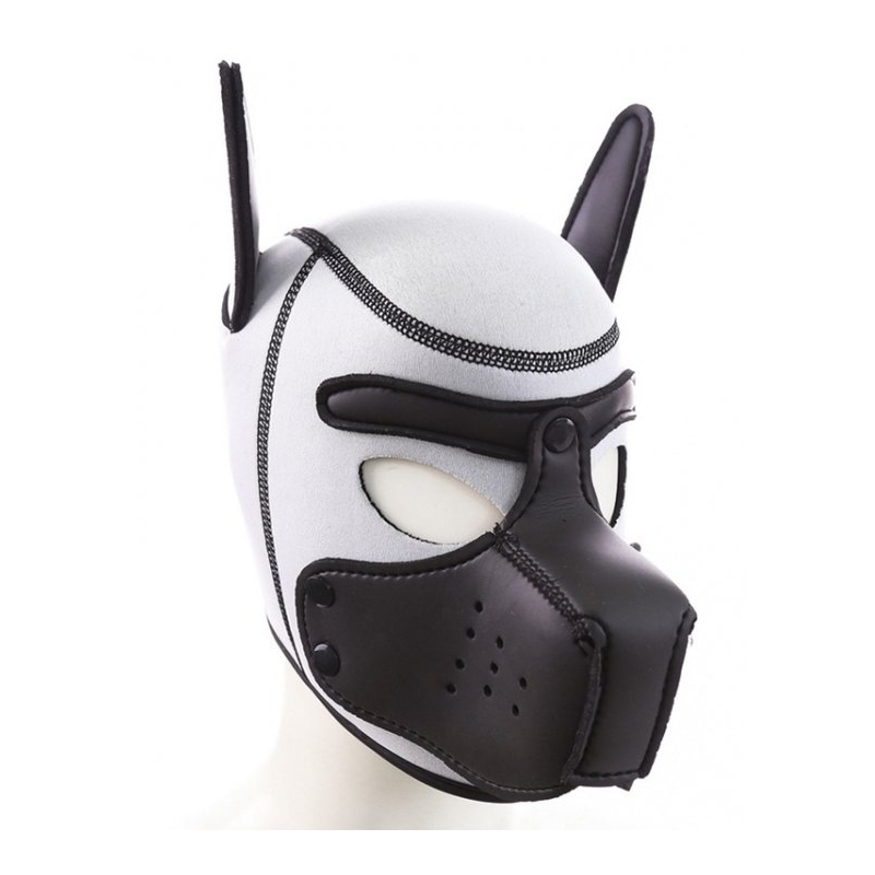 cagoule puppy neoprene noir blanc