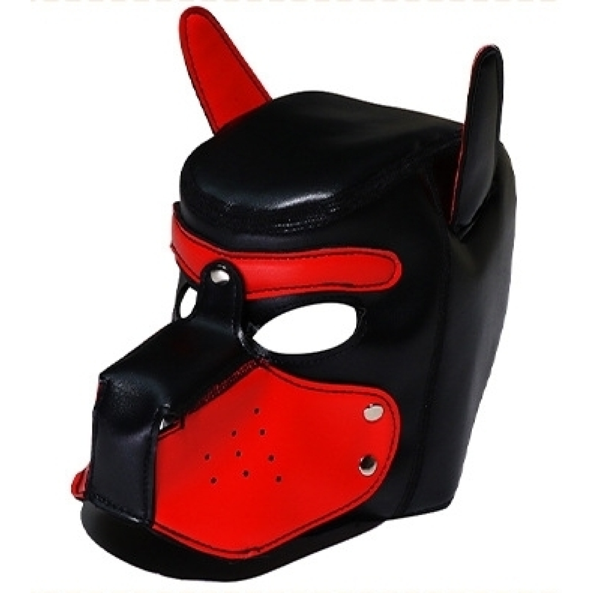 cagoule puppy simili rouge