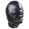 cagoule sensory privation simili noire 1