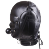 cagoule sensory privation simili noire 2