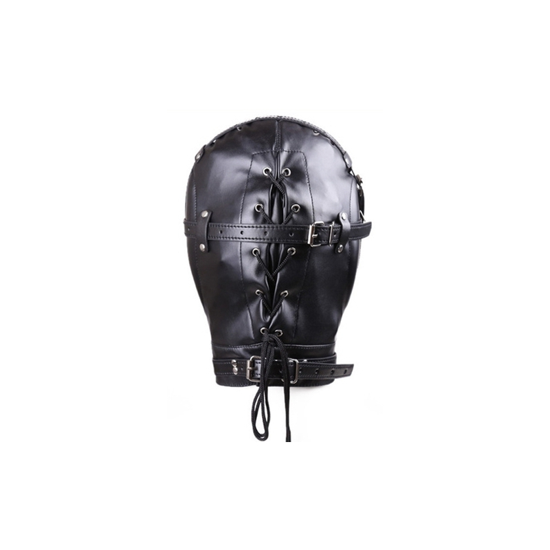 cagoule sensory privation simili noire 3