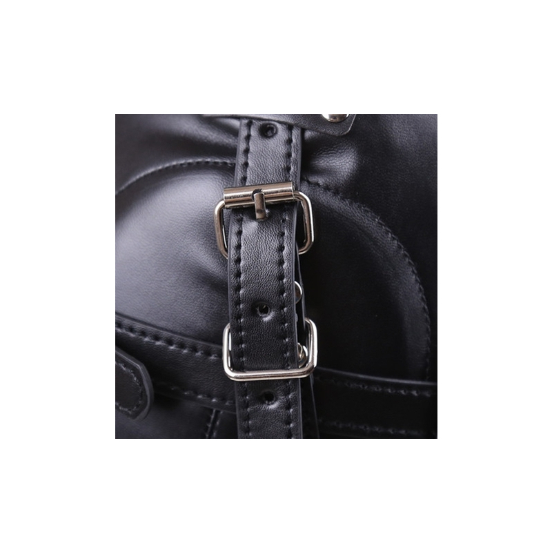 cagoule sensory privation simili noire 6