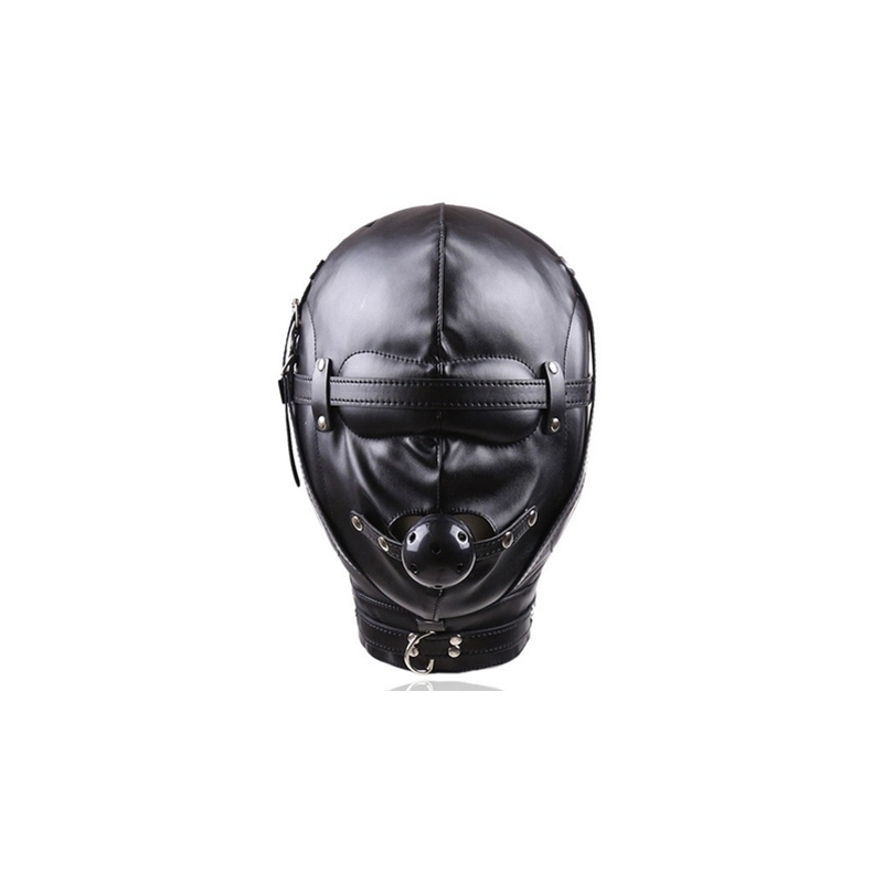 cagoule sensory privation simili noire