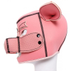 cagoule tete de cochon pig hood rose 3