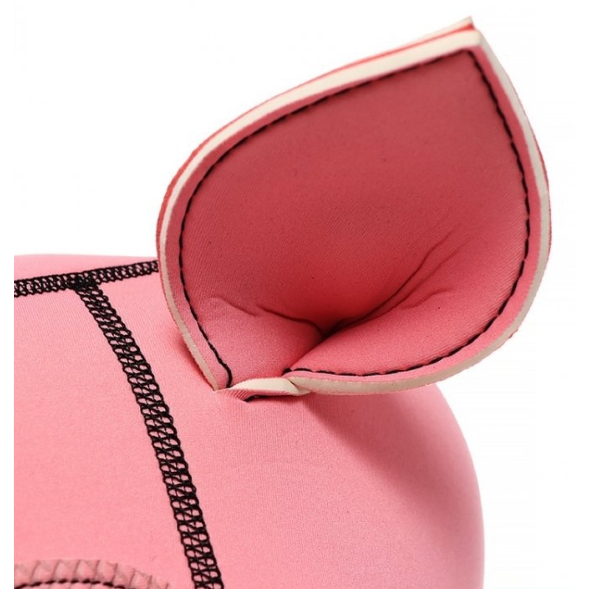 cagoule tete de cochon pig hood rose 4