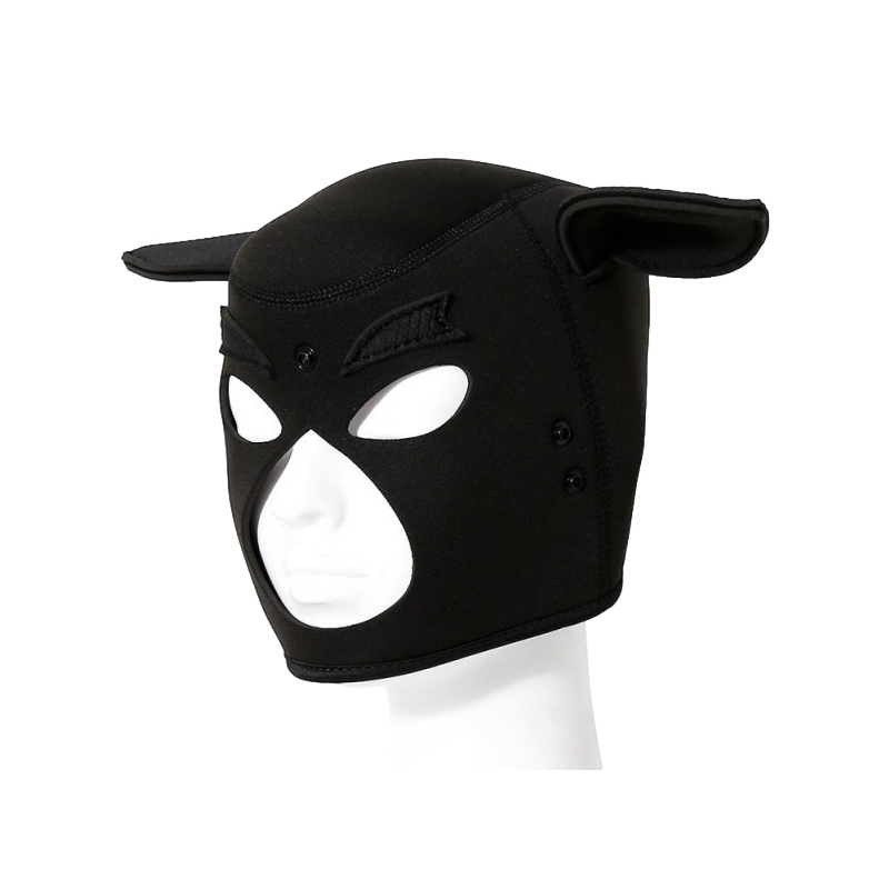 cagoule tete de cochon pig noire 2