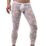 calecon dentelle sexy blanc