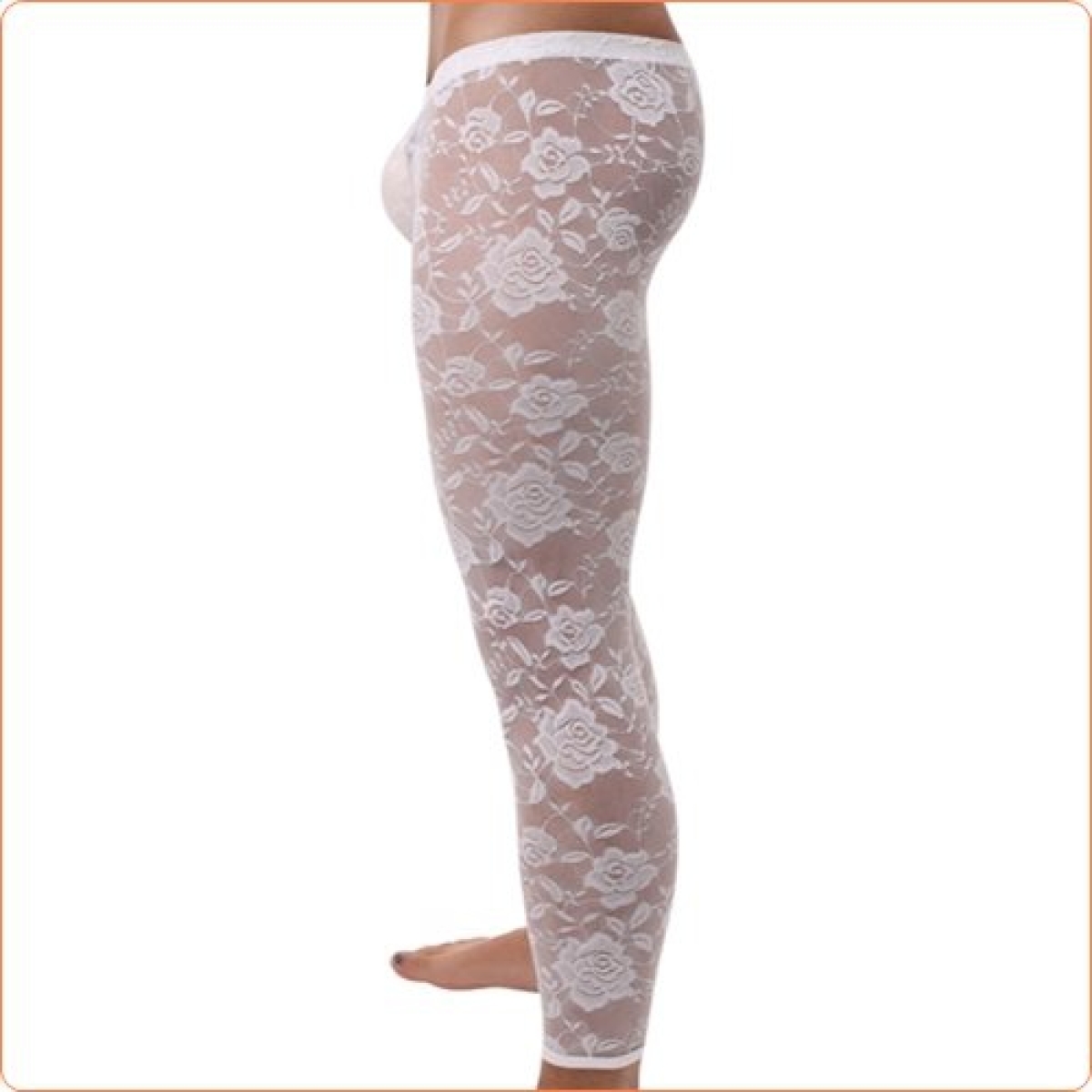 calecon dentelle sexy blanc 2