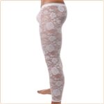 calecon dentelle sexy blanc 2