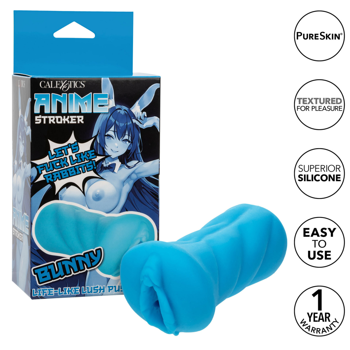 calexotics anime stroker bunny blue 5