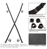 calexotics nocturnal over the door cross black 2