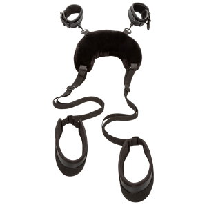 calexotics nocturnal position strap with pillow black