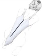 camisole strict leather zipper 1