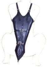 camisole strict leather zipper 2