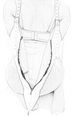 camisole strict leather zipper 3