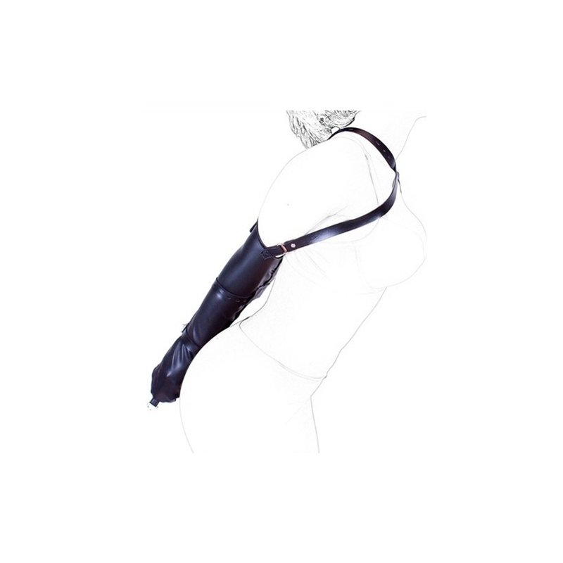 camisole strict leather zipper 4