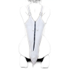 camisole strict leather zipper 5