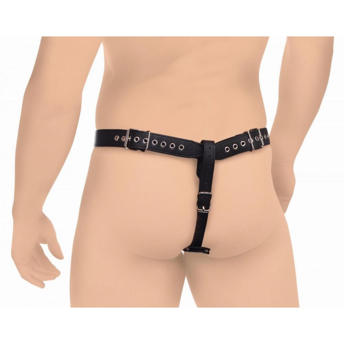 ceinture de chastete avec plug strict male 85 x 33cm 2
