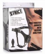 ceinture de chastete avec plug strict male 85 x 33cm 4