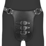 ceinture de chastete belt cock noire