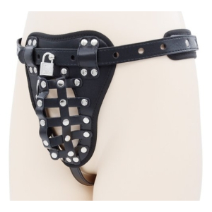 ceinture de chastete belt full noire