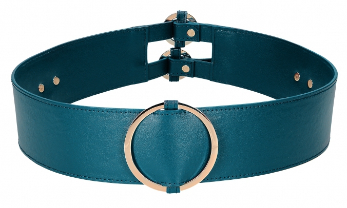 ceinture restraint belt bleue