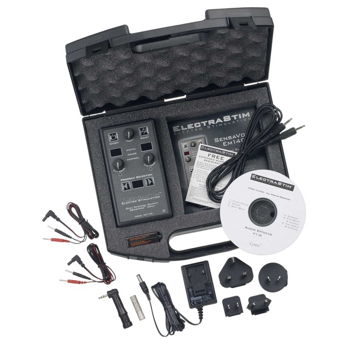 centrale electro stimulation sensavox em140 electrastim