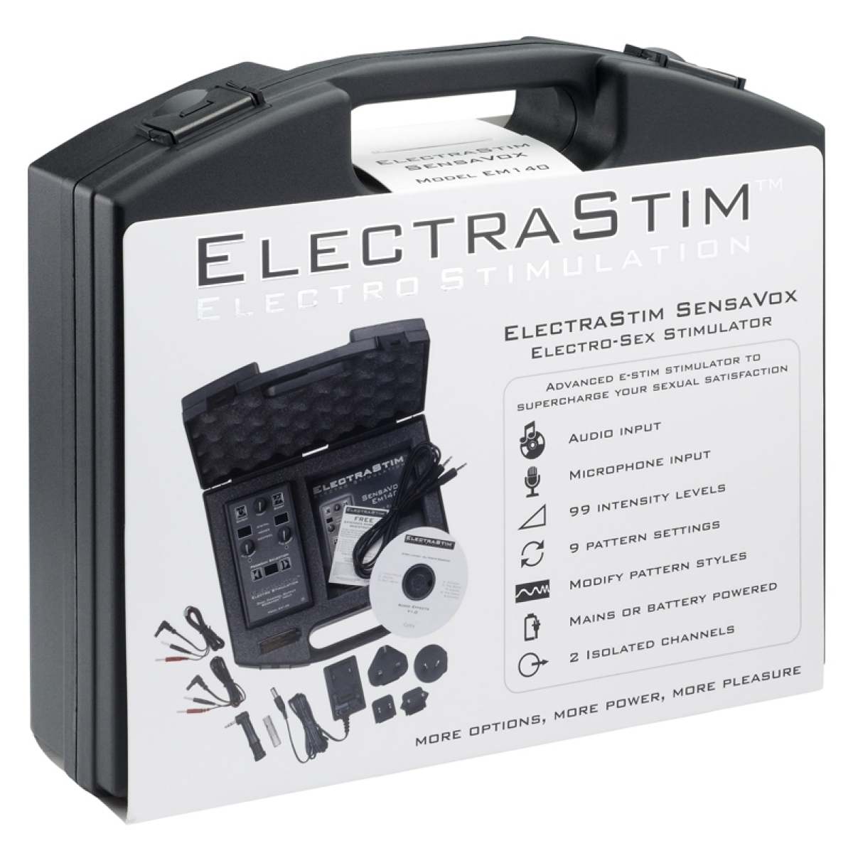 centrale electro stimulation sensavox em140 electrastim 2