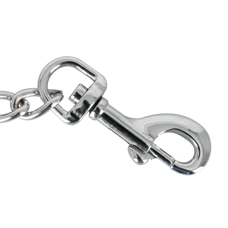 chaine en metal avec mousquetons zado 15cm 2
