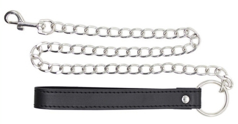 chaine en metal avec poignee 80cm