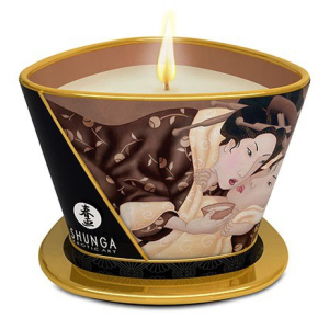 chandelle de massage excitation chocolat enivrant 170ml