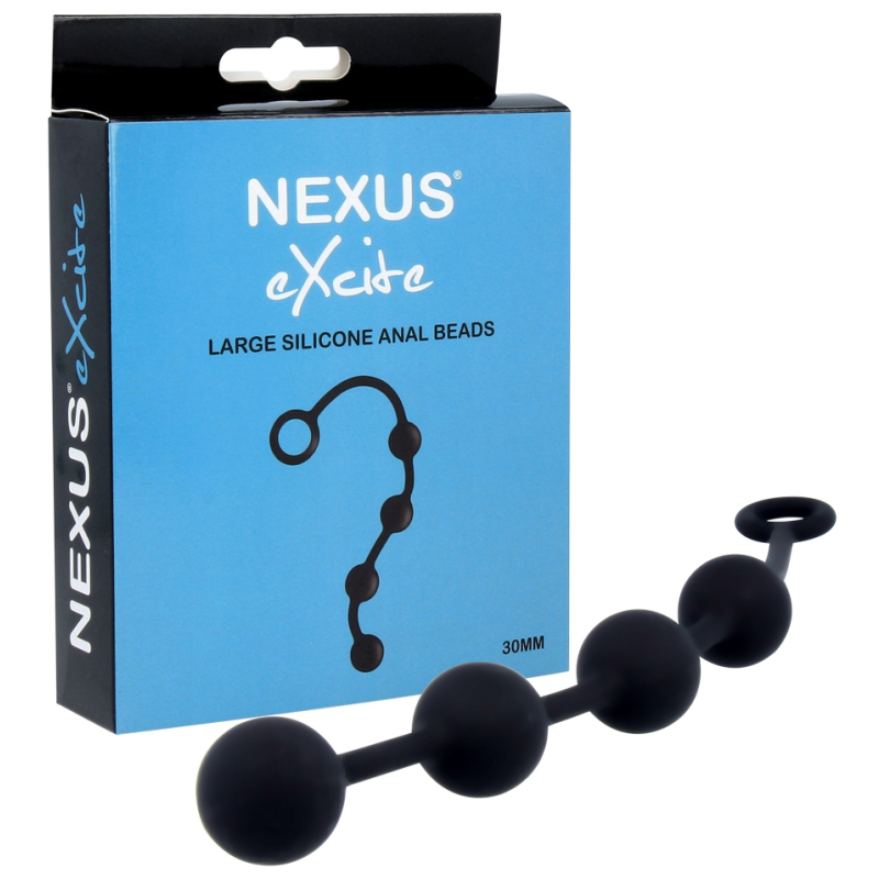 chapelet anal excite l nexus 30mm noir 3