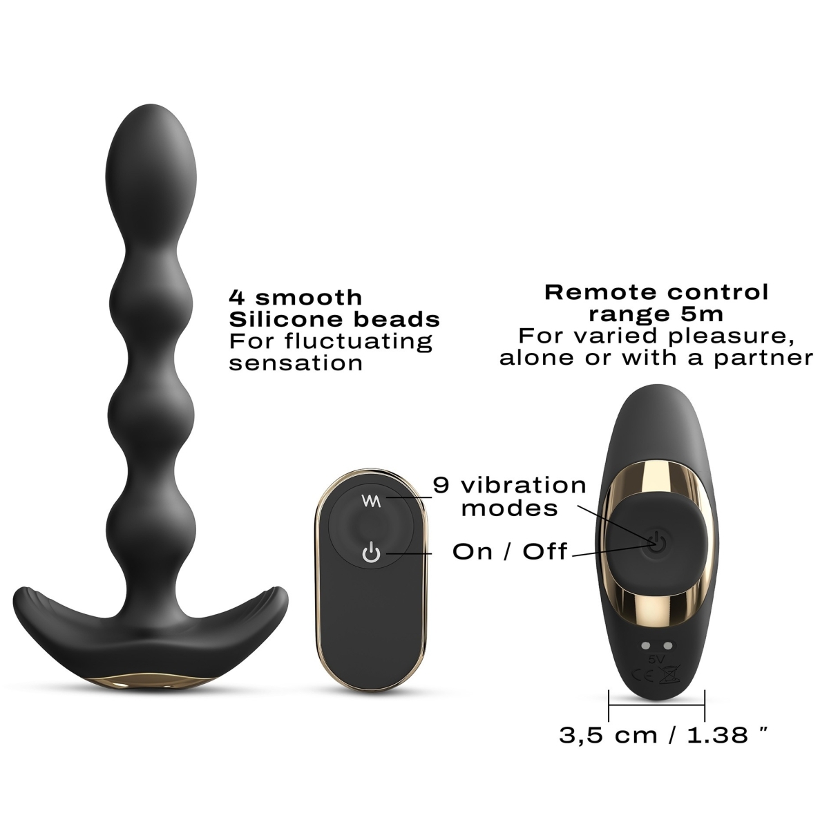 chapelet anal flexi balls dorcel 16 x 28cm 4