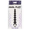 chapelet anal heart beads 18 x 34cm 1