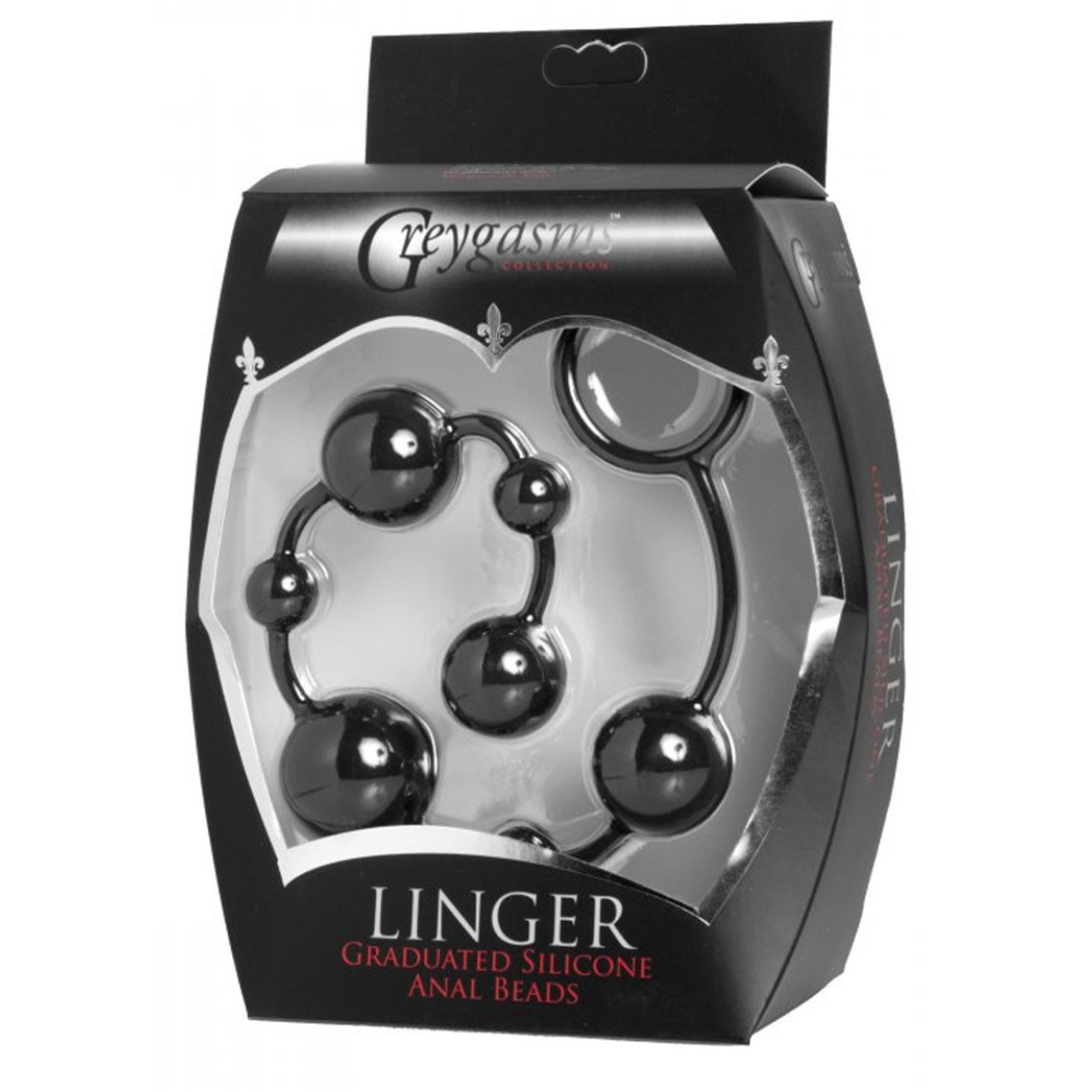 chapelet anal linger silicone 28cm 1