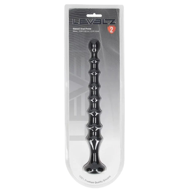 chapelet anal long ribbed 23 x 31cm 1