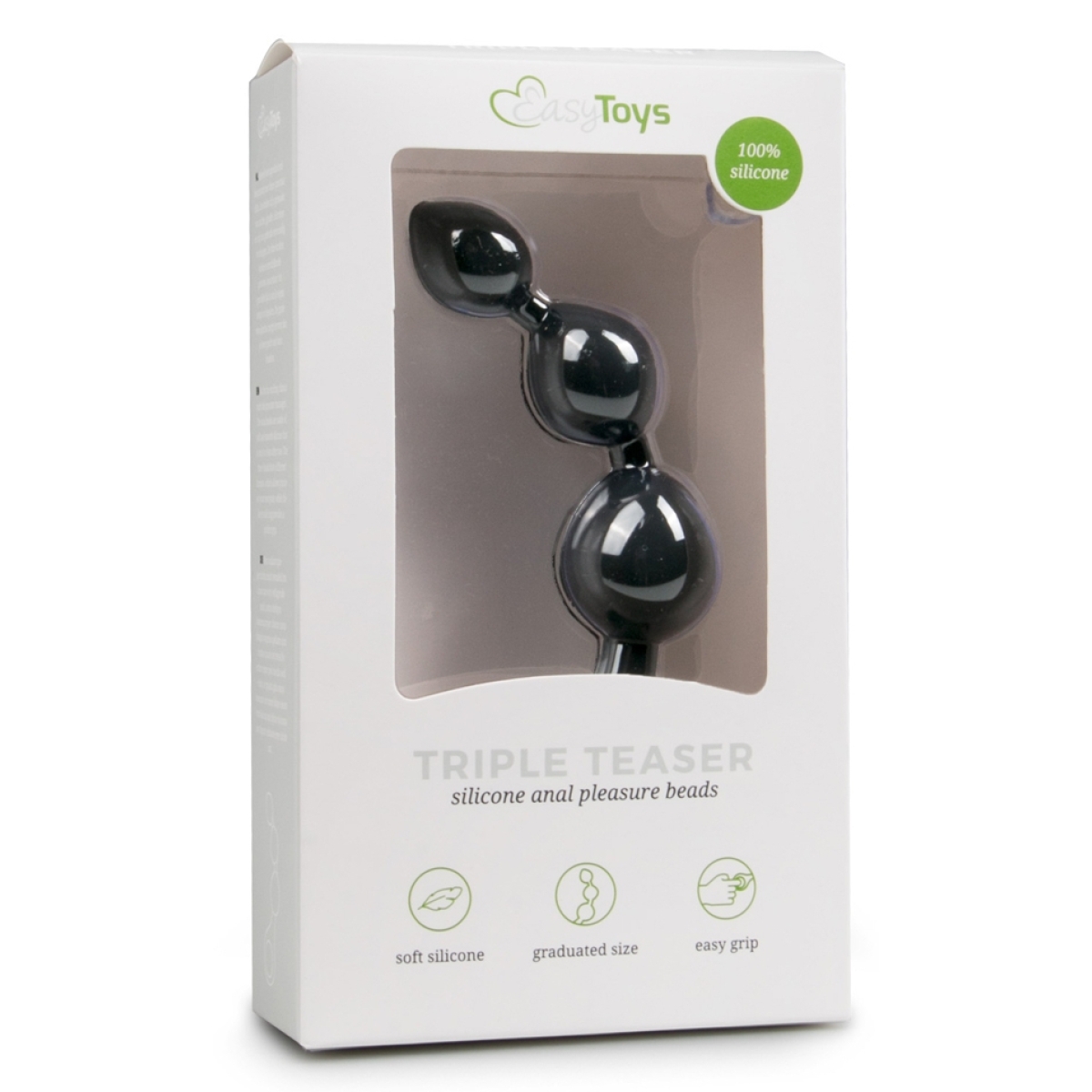 chapelet anal triple teaser 11 x 3 cm 1