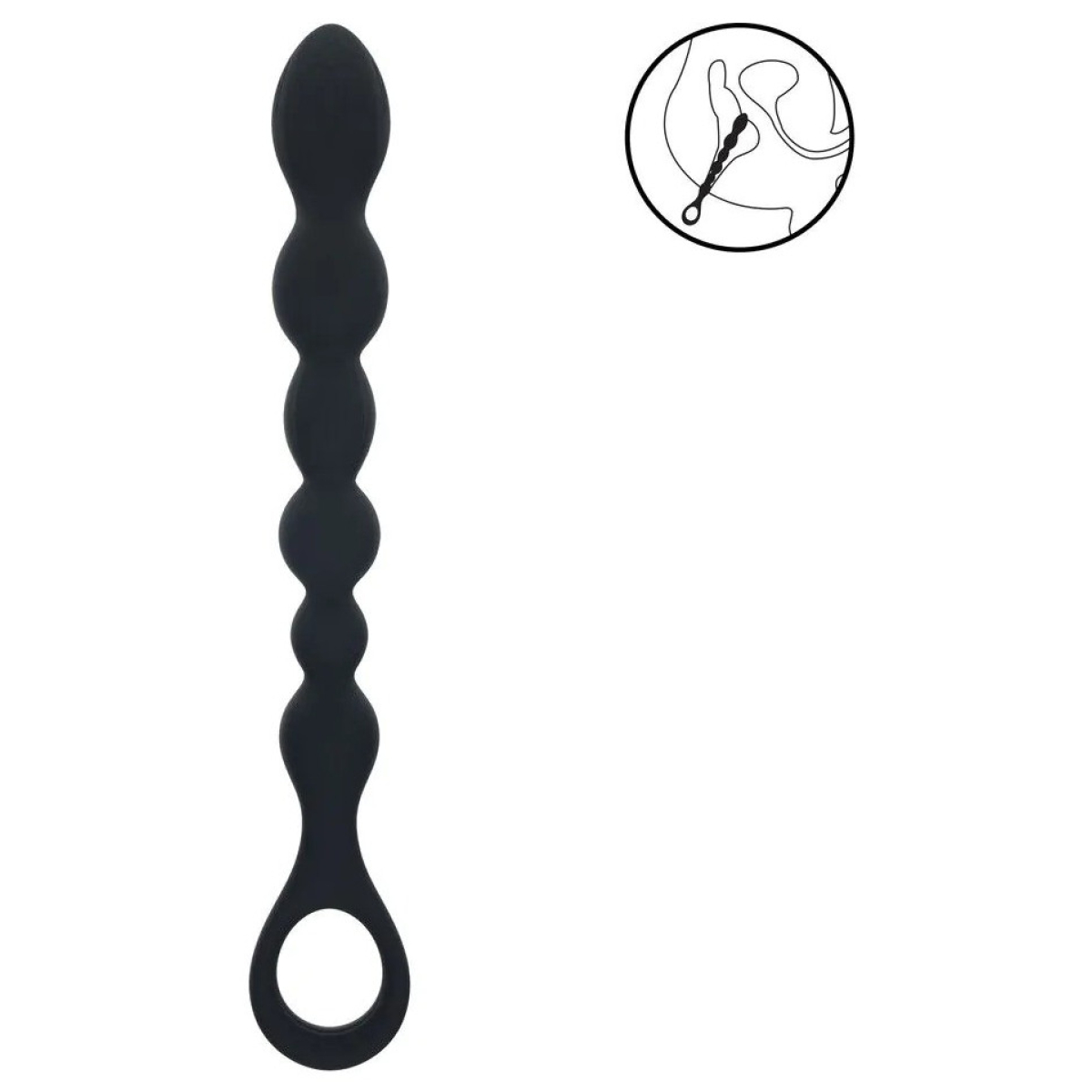 chapelet beaded snake 20 x 3cm