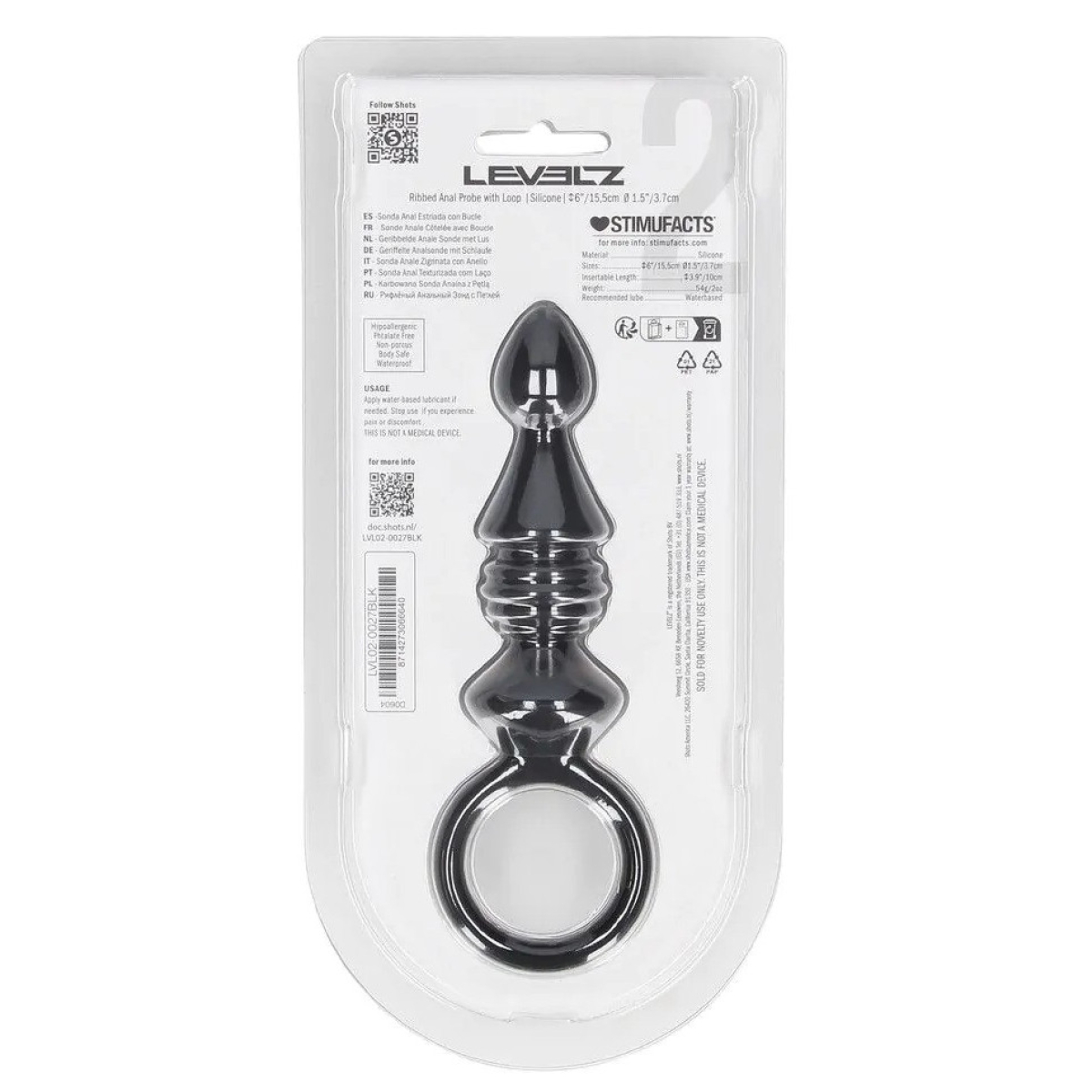 chapelet ribbed probe 105x 34cm 3