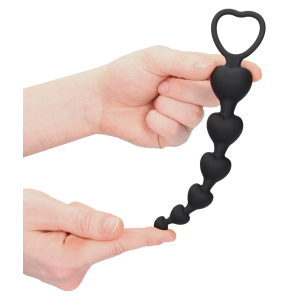 chapelet silicone anal heart 15 x 32cm scaled