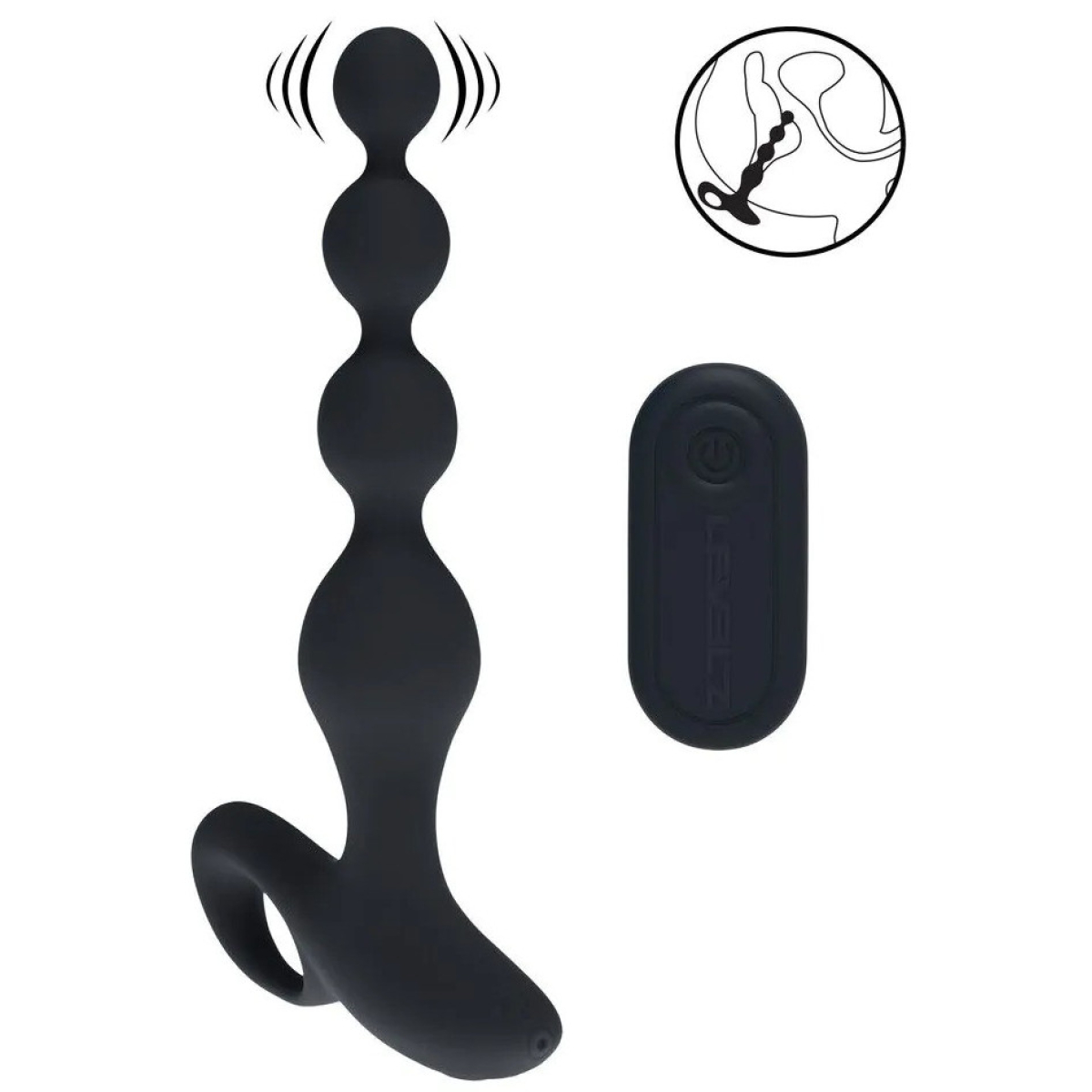 chapelet vibrant beadeez 16 x 35cm