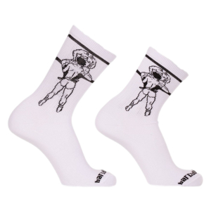 chaussettes blanches blowjob barcode