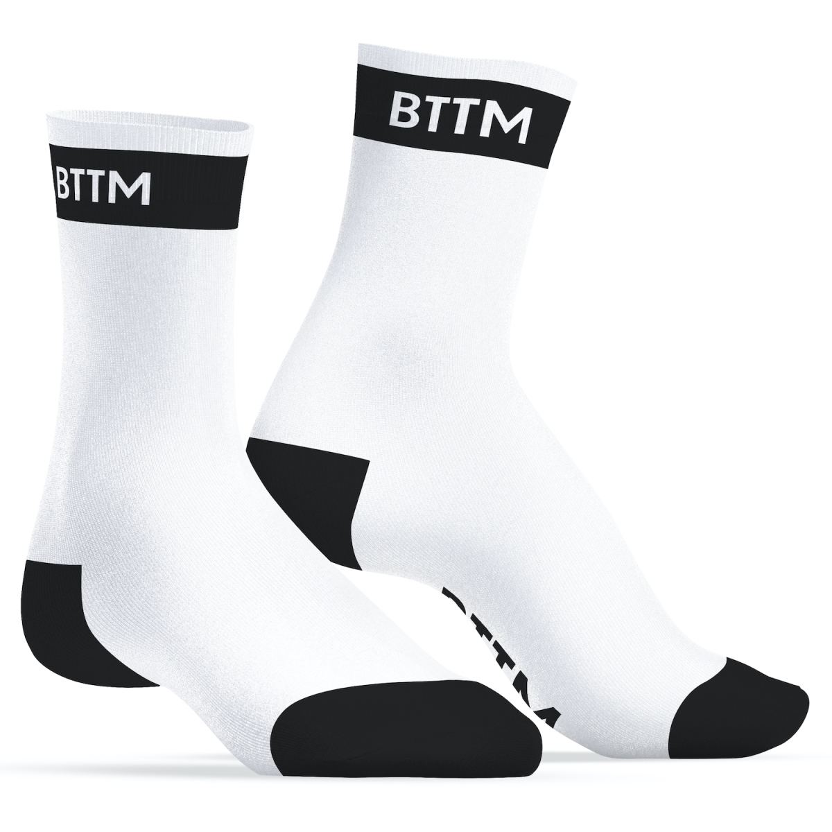 chaussettes blanches bttm sneakxx