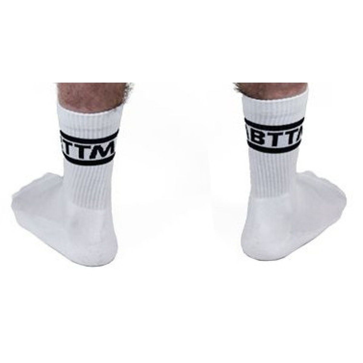 chaussettes blanches bttm x2 paires 1