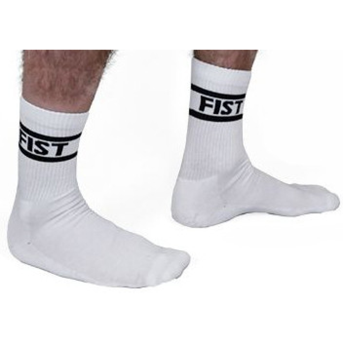 chaussettes blanches fist x2 paires