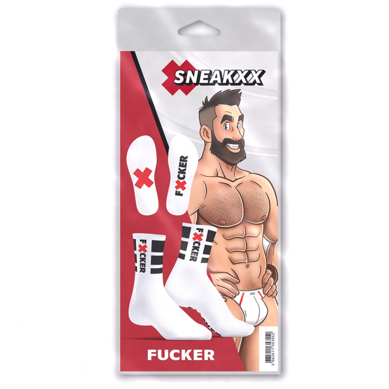chaussettes blanches fucker sneakxx 3