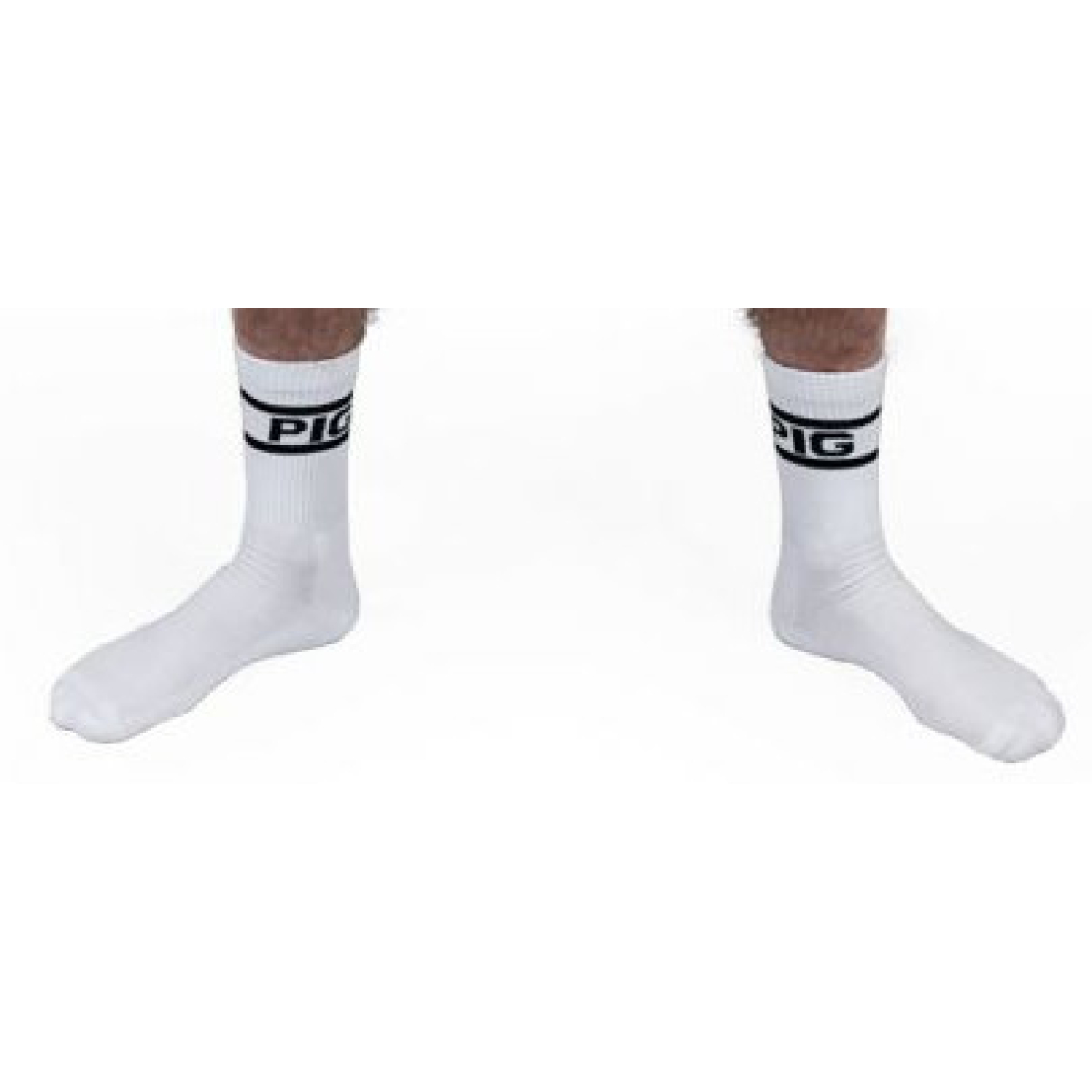 chaussettes blanches pig x 2 paires 2