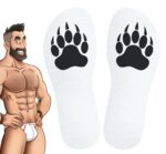 chaussettes blanches proud bear sneakxx 2