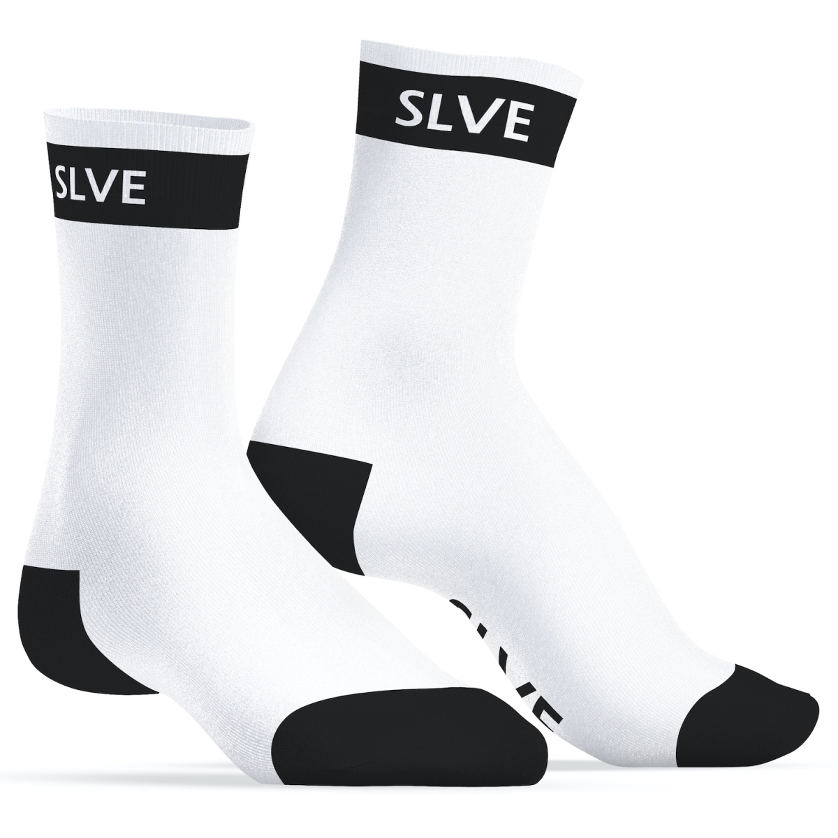 chaussettes blanches slve sneakxx
