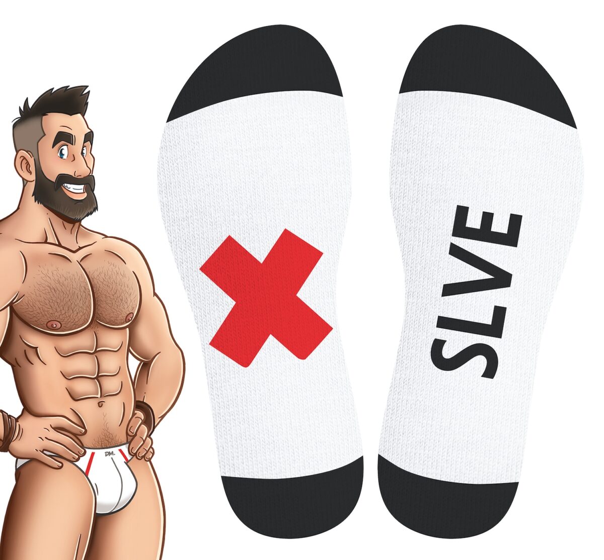 chaussettes blanches slve sneakxx 2